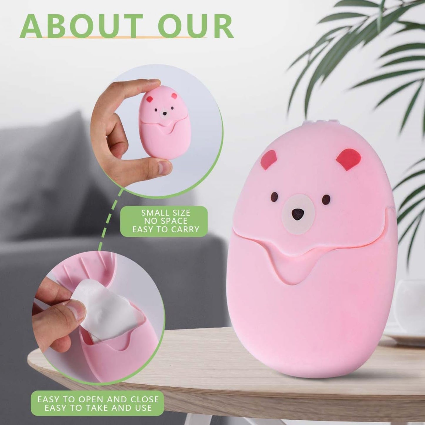 đź’śBUY MORE SAVE MOREđź’śTravel Portable Paper Soap Sheets