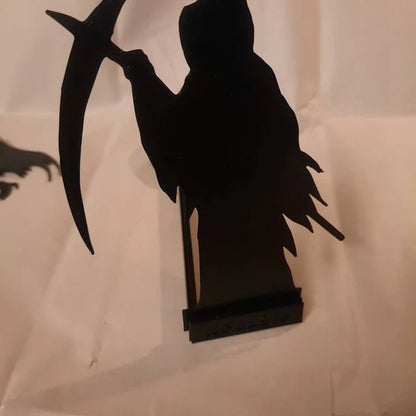 🎃Halloween Silhouette Tealight Holder – Festive Tabletop Decor🧙‍♀️